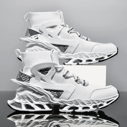 Men's Breathable Walking Tennis Running Shoes Blade Sneakers - The Kings Lots