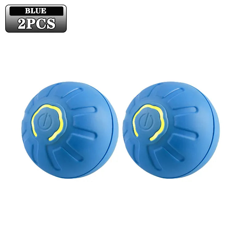 1-10PCS Smart Dog Toy Ball Electronic Interactive Pet Toy Moving Ball USB Automatic Moving Bounce Suitable for Puppy Gift - The Kings Lots