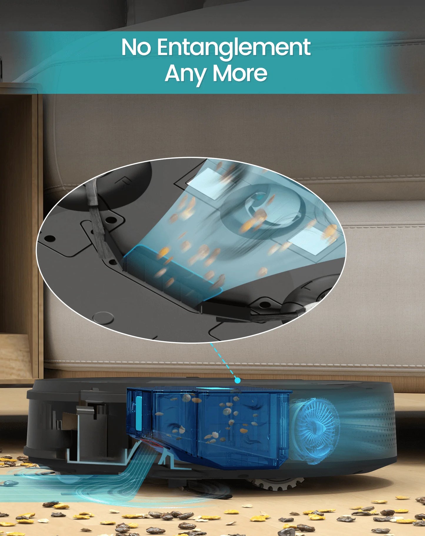 Lefant M210 Pro Robot Vacuum Cleaner with 2200Pa Suction - The Kings Lots