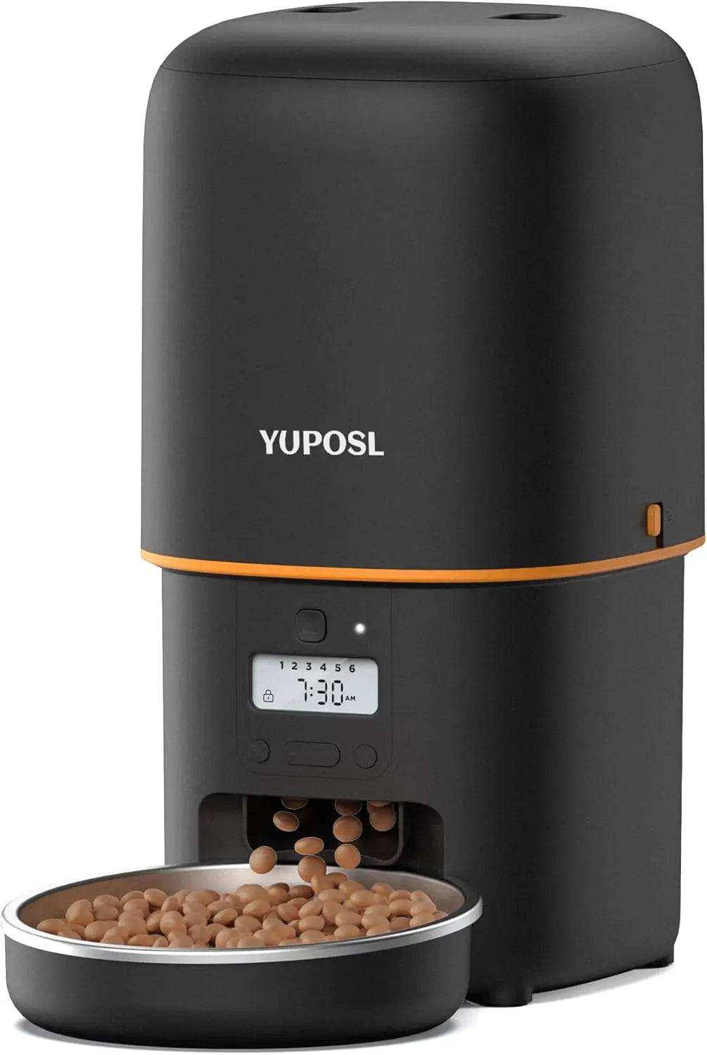 2025 Upgraded Automatic Cat Feeder - 4L Timed Auto Pet Feeder for Cat and Dog with Dry Food Dispenser, 180-day Battery Life - The Kings Lots