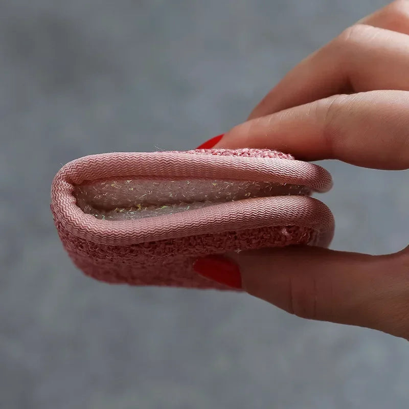 Dishwashing Sponge Block Kitchen Non-stick Oil Brush Pad