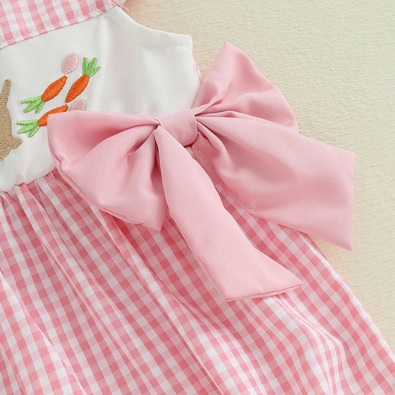 Adorable Toddler Easter Romper with Flutter Sleeves - The Kings Lots