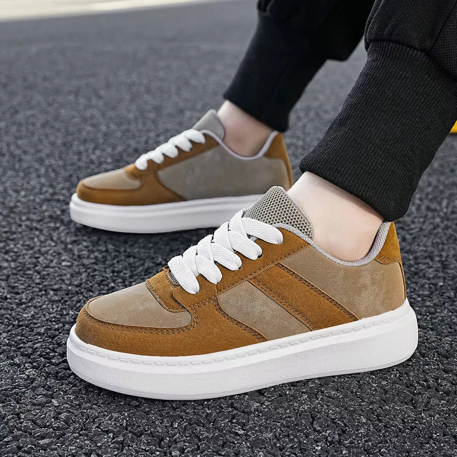 Children's outdoor anti slip casual fashion, comfortable and breathable running shoes  girls, color blocking dad shoes, sport - The Kings Lots