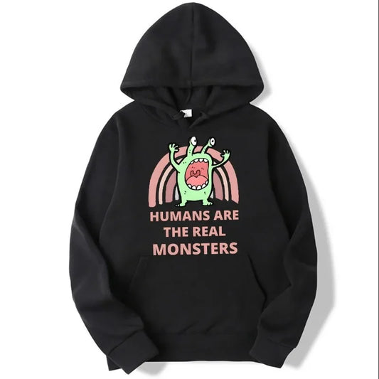 Sweatshirts Sweatshirt With Hood Streetwear Harajuku Men's Hoodies Women Hoodie Clothing Women's Hooded - The Kings Lots