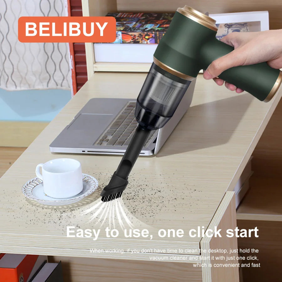 BELIBUY Wireless Car Vacuum Cleaner for High Power Home Use - The Kings Lots
