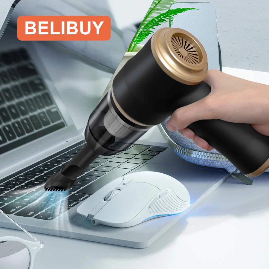 BELIBUY Wireless Car Vacuum Cleaner for High Power Home Use - The Kings Lots