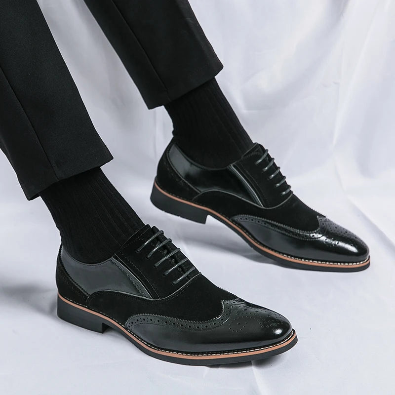 Men's Formal Shoes, Business Shoes, Stylish Leather Casuals - The Kings Lots