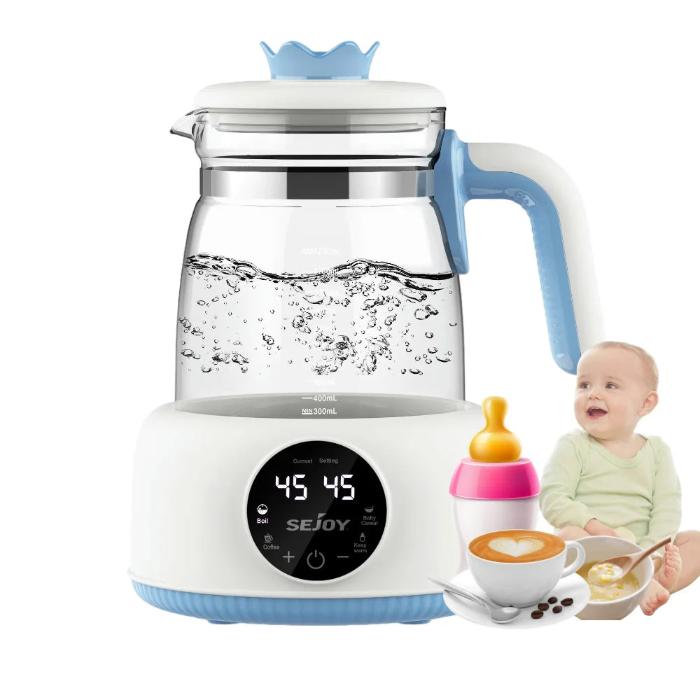 Sejoy Electric Constant Temperature Kettle for Baby Temperature Control Instant Dispense Baby Warm Water Tea Coffee Kettle - The Kings Lots
