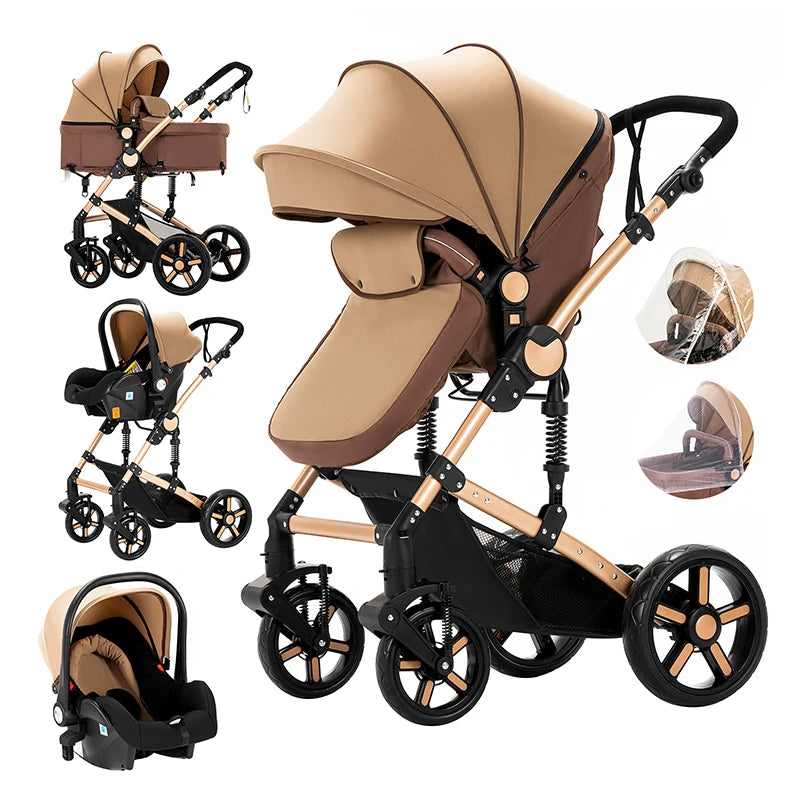 Lightweight Baby Stroller 2 in 1 for Comfort and Free Shipping - The Kings Lots