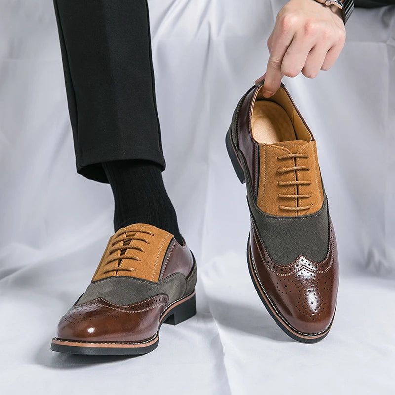 Men's Formal Shoes, Business Shoes, Stylish Leather Casuals - The Kings Lots