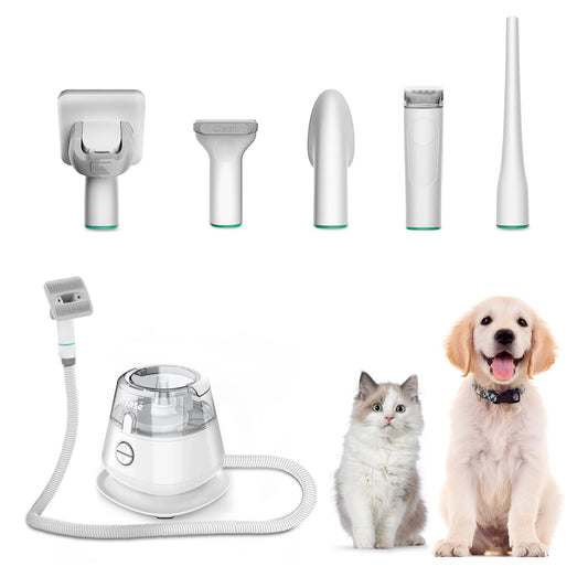 INSE P20 Pet Grooming Kit & Vacuum Suction 99% Pet Hair - The Kings Lots