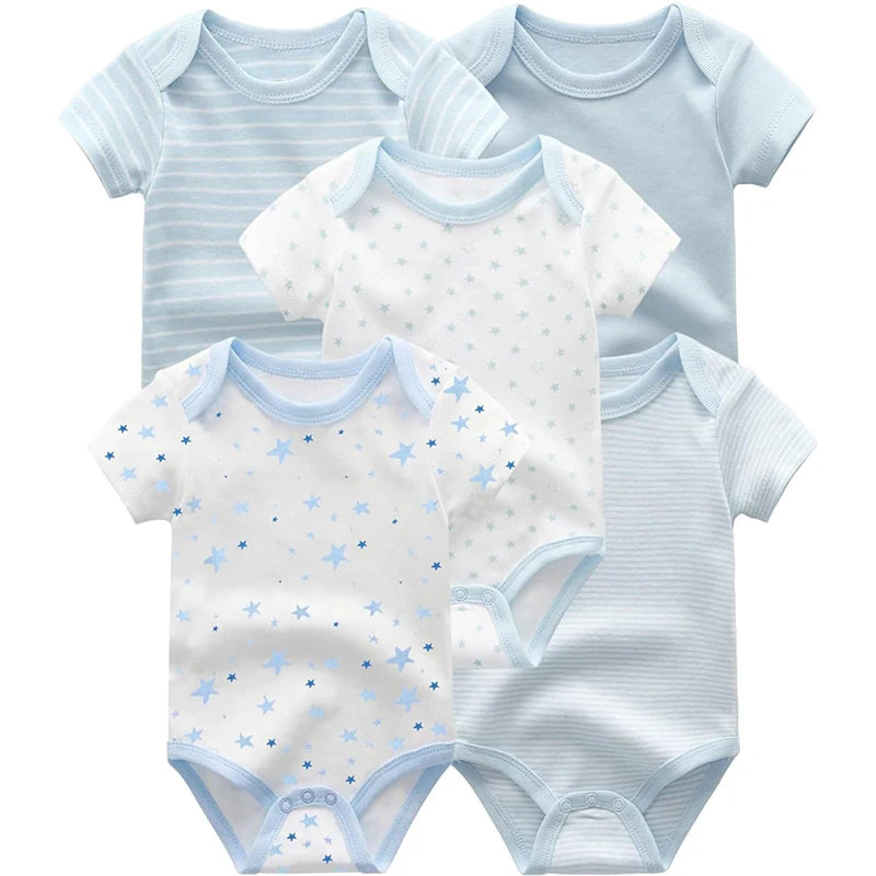 Unisex Baby Boy Girl Layette Sets Bodysuits Pants And Accessories 19 Packs Comfort Infant Outfit New Born Essentials - The Kings Lots