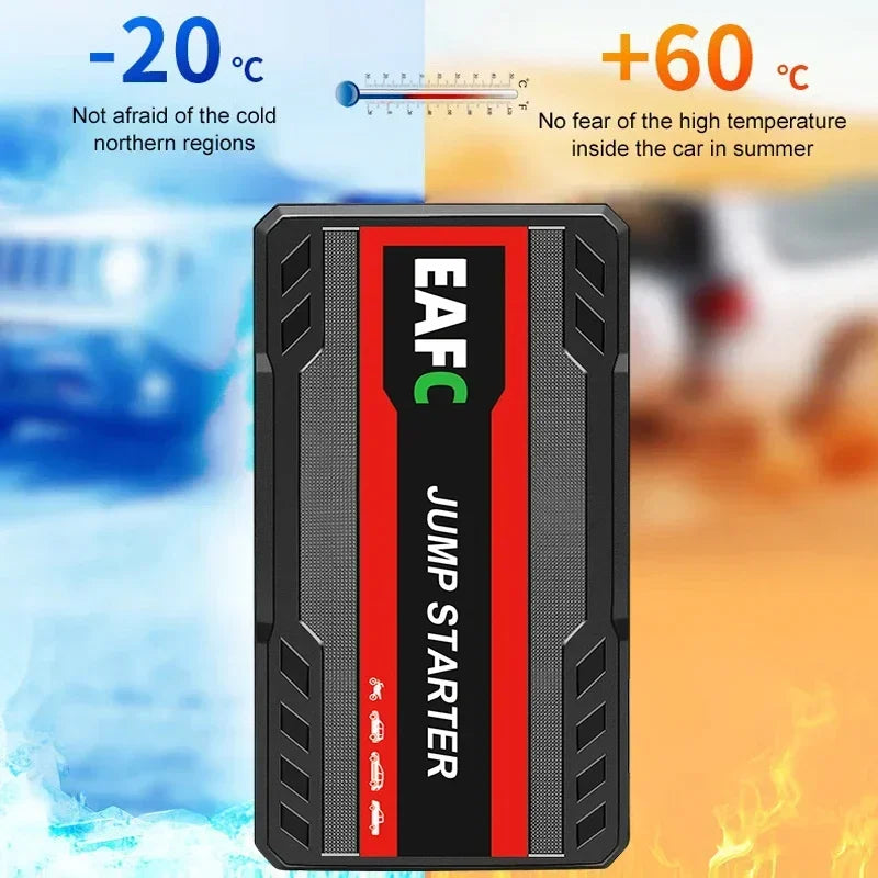 EAFC Car Jump Starter Power Bank 600A 12V Auto Starter - The Kings Lots