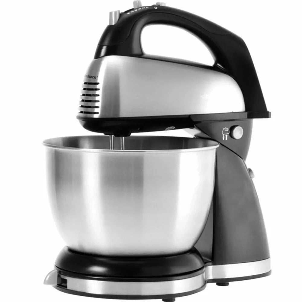 Classic Stand Mixer 4 Quart Stainless Steel Bowl Red