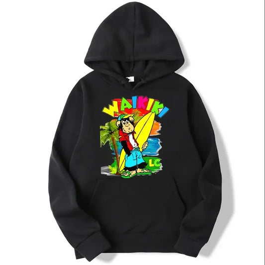 Sweatshirts Sweatshirt With Hood Streetwear Harajuku Men's Hoodies Women Hoodie Clothing Women's Hooded - The Kings Lots