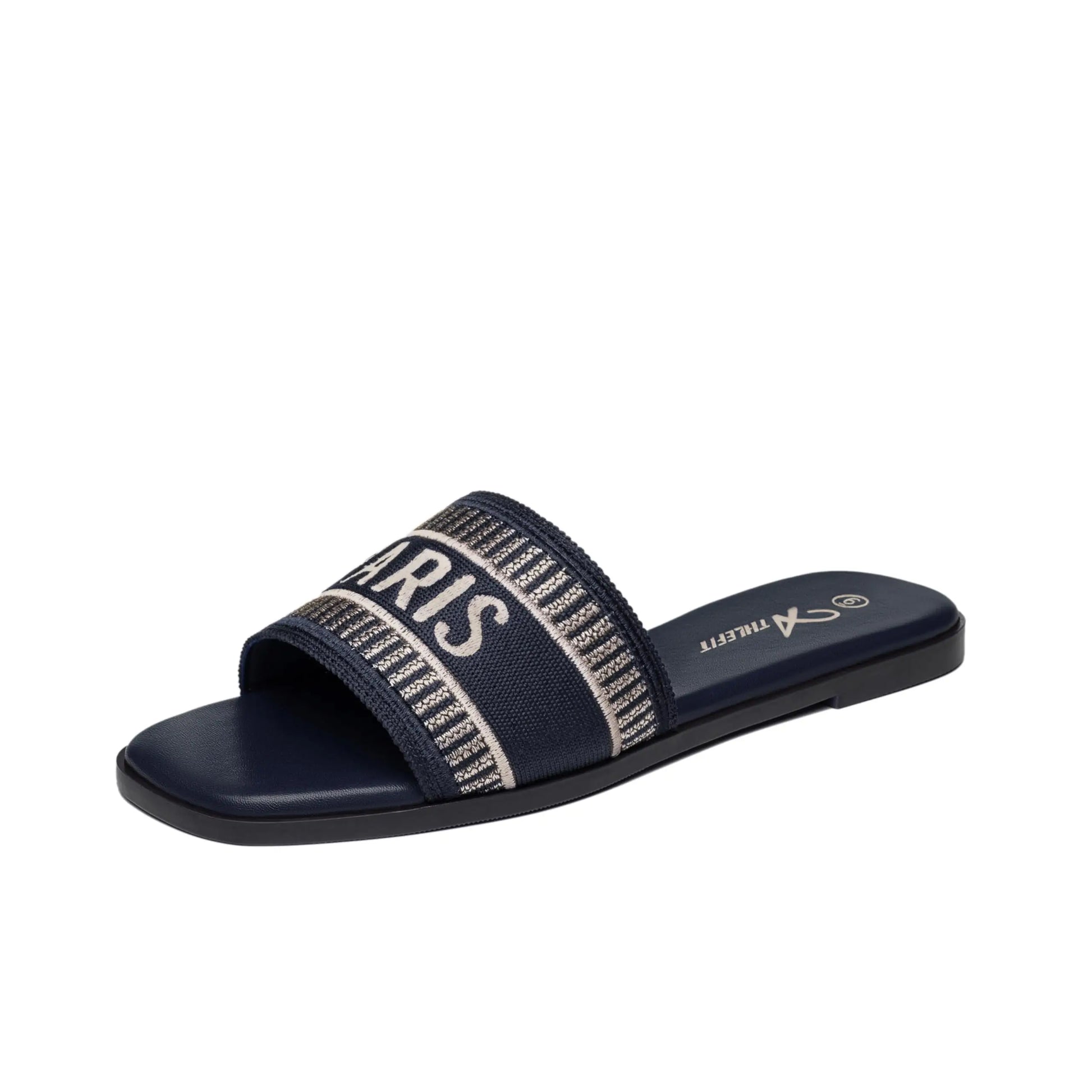 Summer Women Letter Flat Sandals Casual Comfortable Slip Slide 2024 Fashion - The Kings Lots