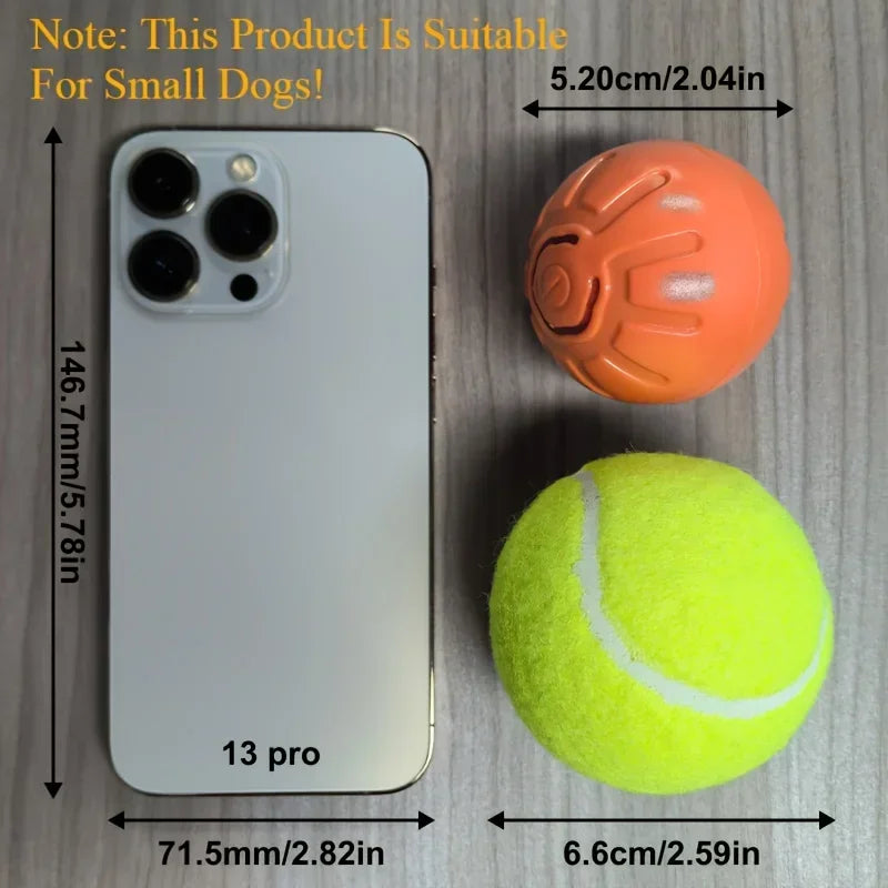 1-10PCS Smart Dog Toy Ball Electronic Interactive Pet Toy Moving Ball USB Automatic Moving Bounce Suitable for Puppy Gift - The Kings Lots