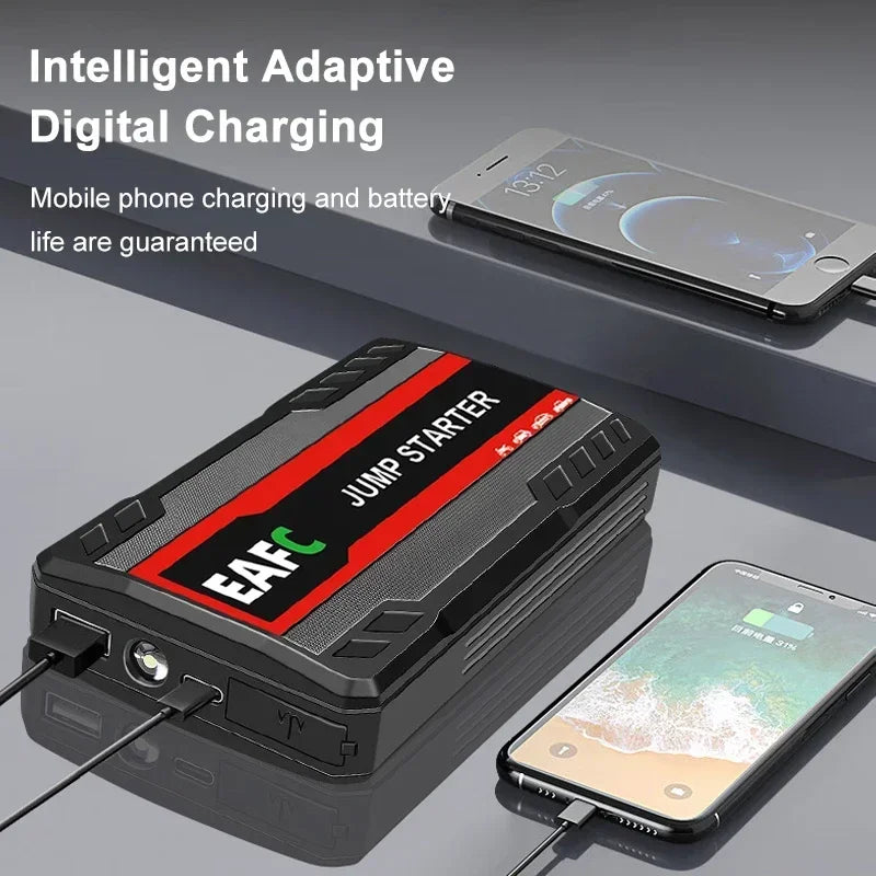 EAFC Car Jump Starter Power Bank 600A 12V Auto Starter - The Kings Lots