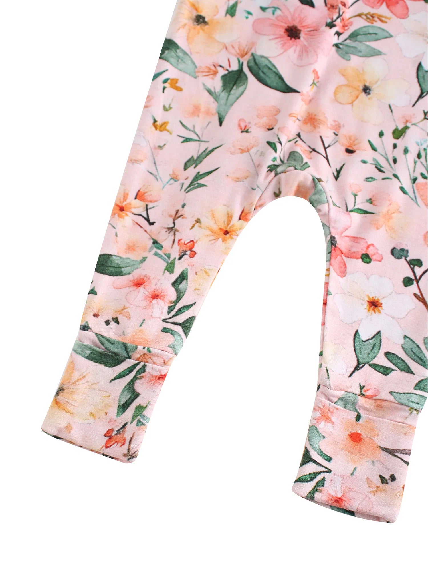 2pcs POSHTOT bamboo fiber long sleeves for baby. Baby pajamas two-way zipper 0-2 year old jumpsuit.Baby jumpsuit. - The Kings Lots