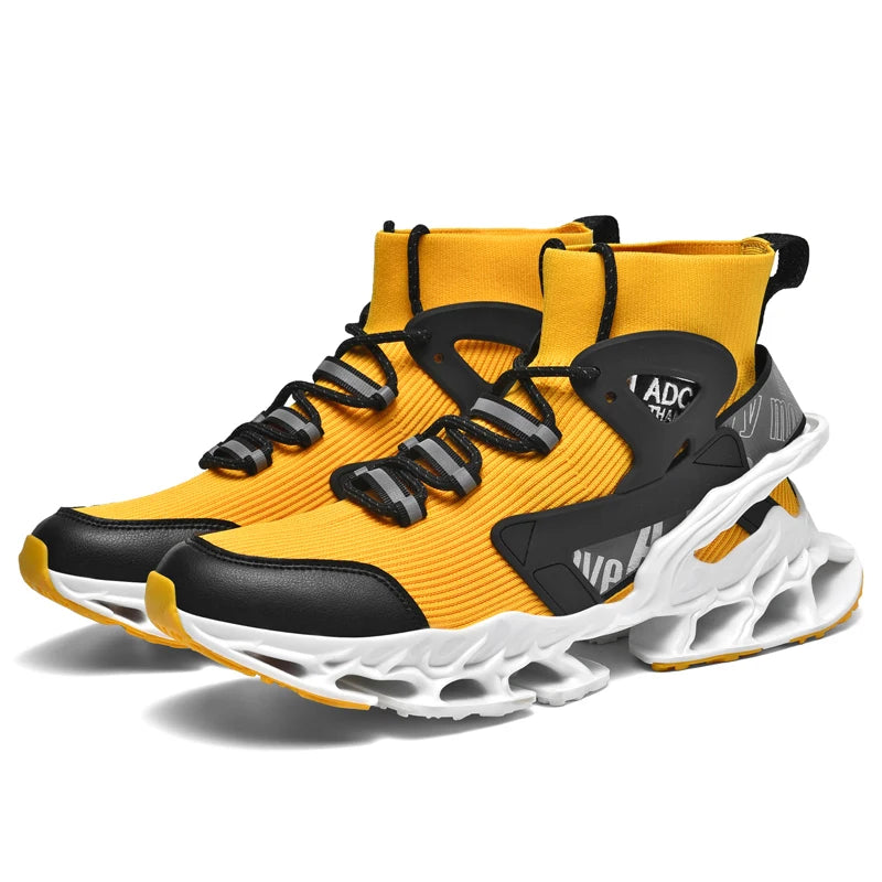 Men's Breathable Walking Tennis Running Shoes Blade Sneakers - The Kings Lots
