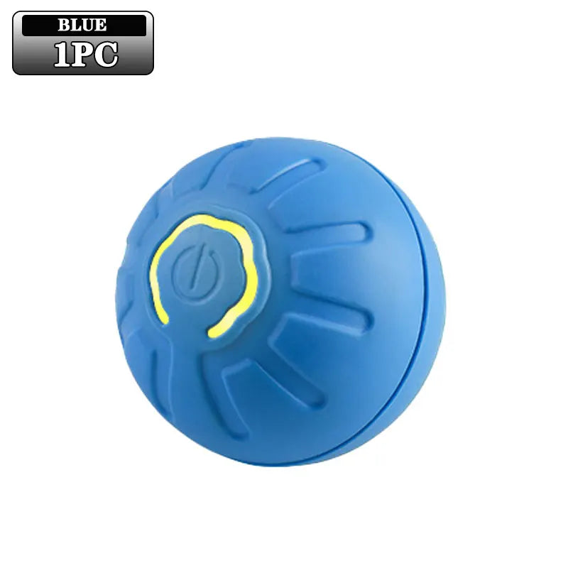1-10PCS Smart Dog Toy Ball Electronic Interactive Pet Toy Moving Ball USB Automatic Moving Bounce Suitable for Puppy Gift - The Kings Lots