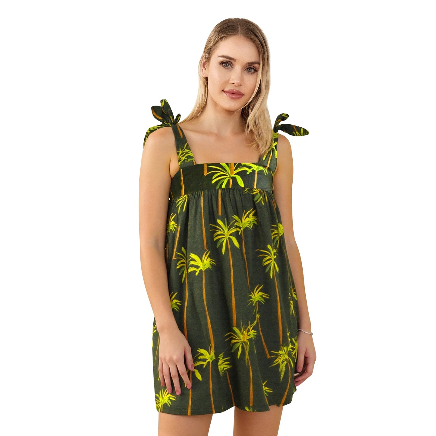 Women’s Boho Floral Print Spaghetti Strap Maxi Dress for Summer