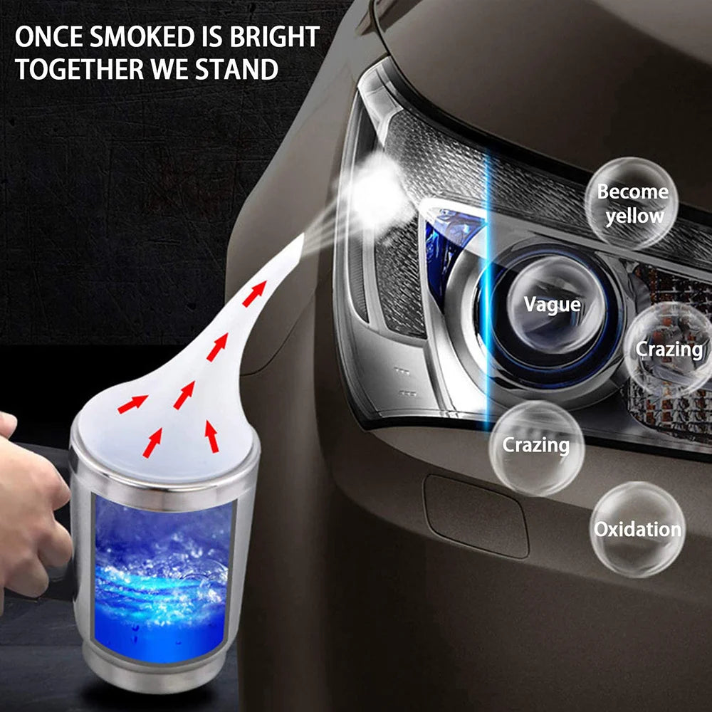 Car Headlight Chemical Polishing Kit 800ML Restoration Fluid - The Kings Lots