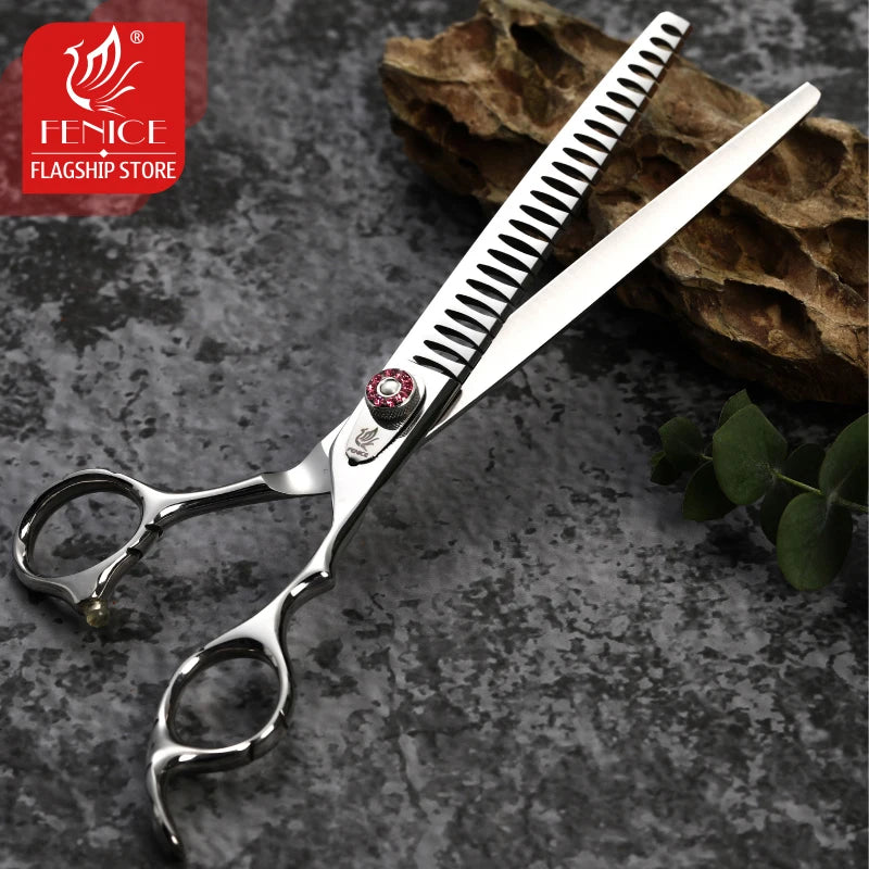 Fenice 7.5inch Professional Dog Grooming Scissors Chunker