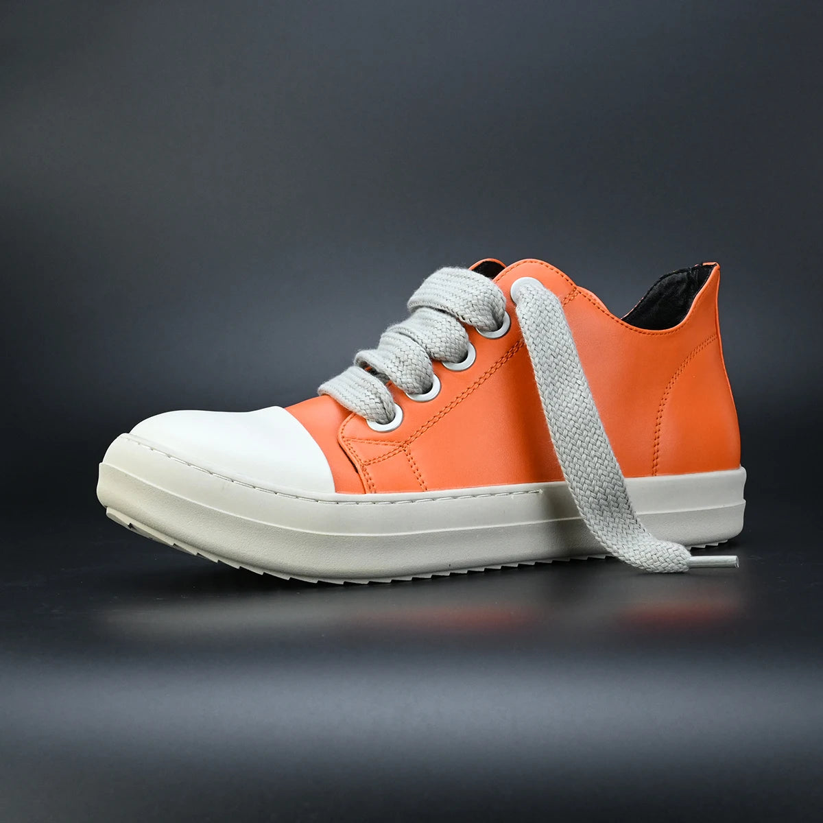 Men Shoe Black Canvas Low Top Women Sneaker OwensQuality - The Kings Lots