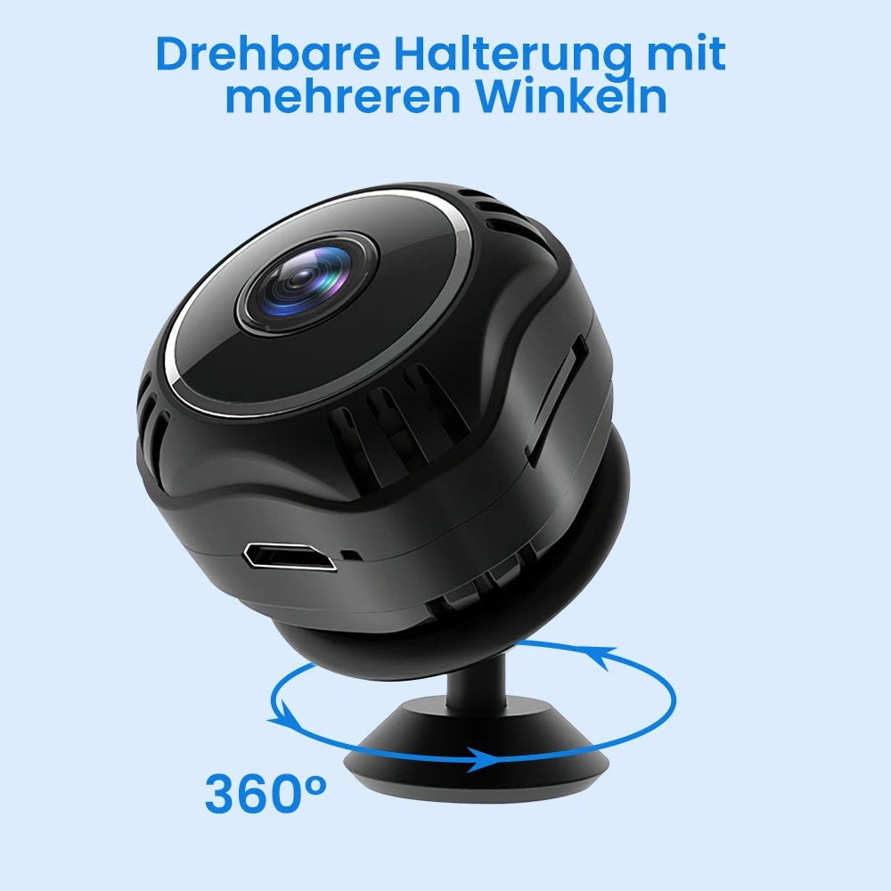 Mini Camera WiFi HD 1080P IP Night Vision Audio Video Camcorder - The Kings Lots