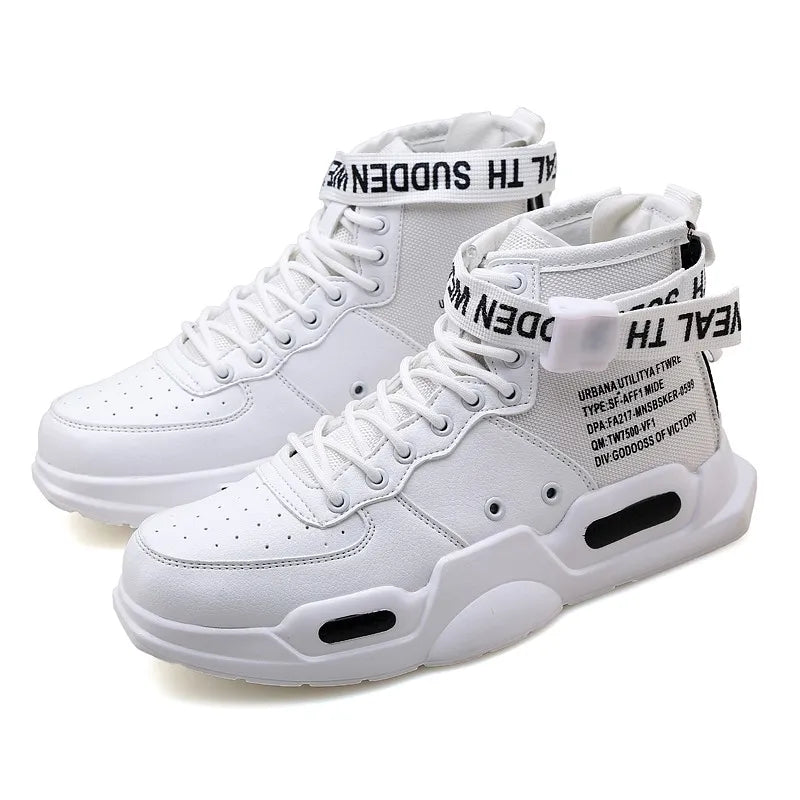 Men's Fashionable Sports Shoes High Top Walking Shoes - The Kings Lots