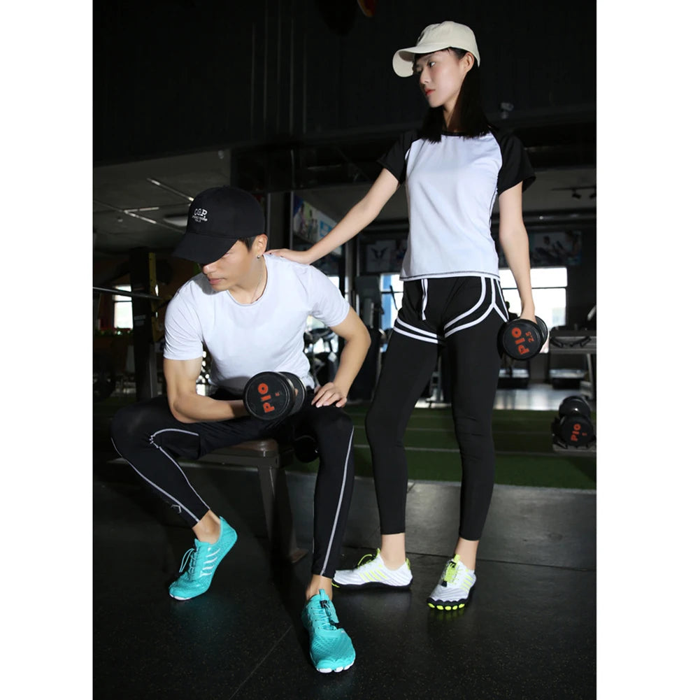 Water Shoes Men Barefoot Shoes Women Beach Aqua Shoes Quick Dry Breathable Sport Sneakers Footwear for Swimming Hiking Gym - The Kings Lots