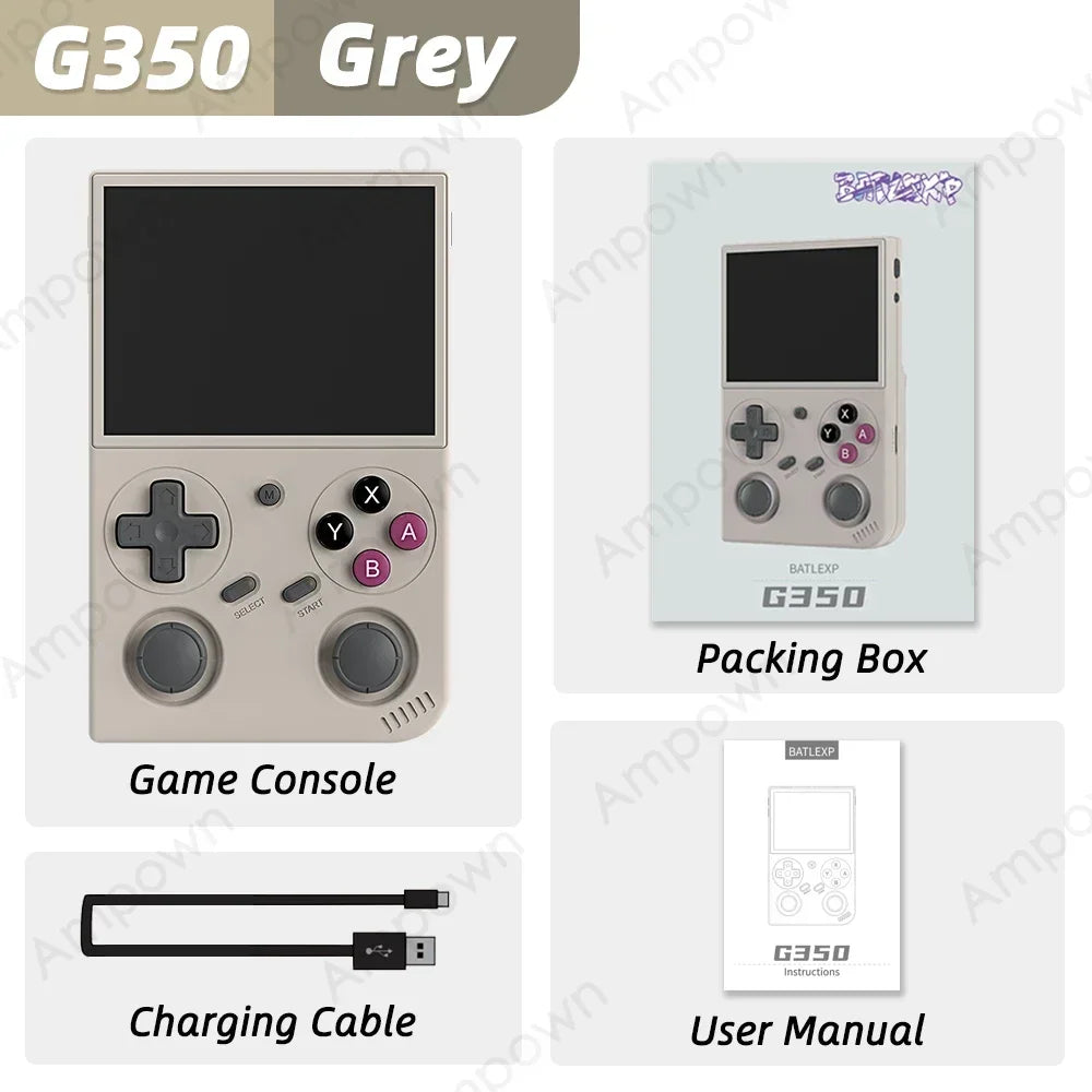 BATLEXP G350 Handheld Game Console Retro Portable Gift - The Kings Lots