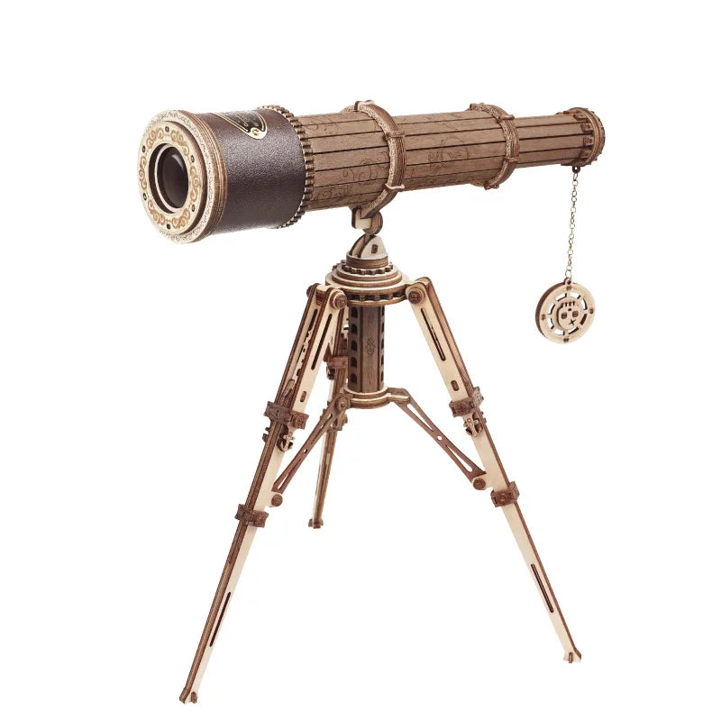 Robotime ROKR Monocular Telescope 3D Wooden Puzzle Game - The Kings Lots