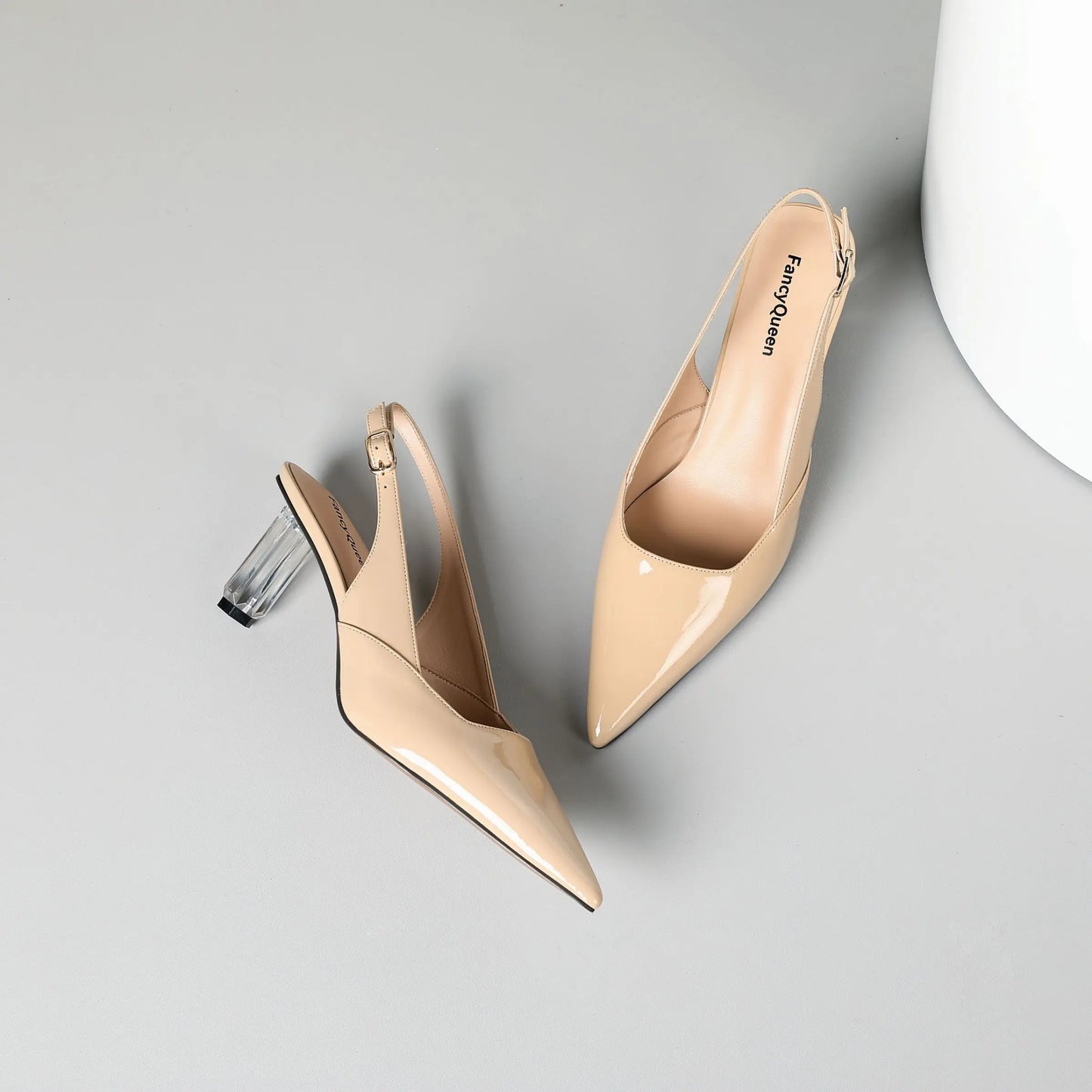 Slingback Heels Kitten Heel for Women Pumps Fashionable Shoes - The Kings Lots