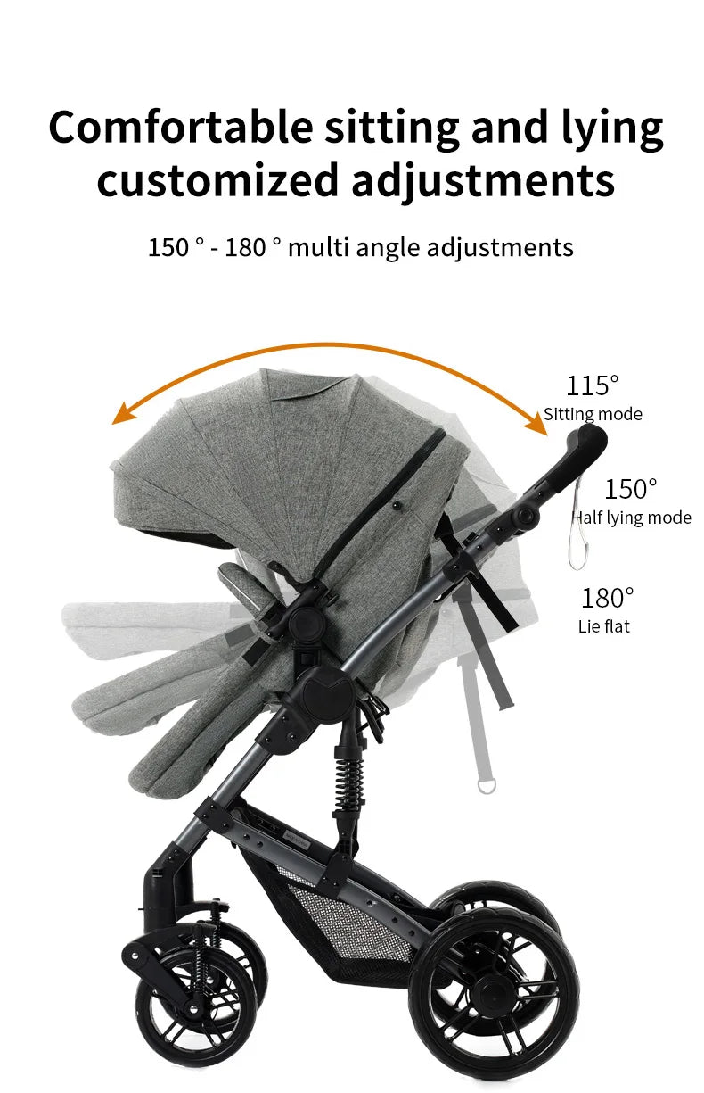 Lightweight Baby Stroller 2 in 1 for Comfort and Free Shipping - The Kings Lots